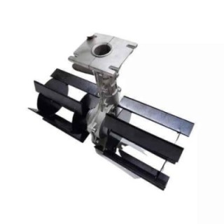 Orezen 26mm 14-Inch Alloy Steel Black & Silver Tiller AttachmentBC TA 26-2 image-3