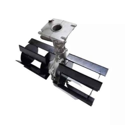 Orezen 26mm 14-Inch Alloy Steel Black & Silver Tiller AttachmentBC TA 26-2 image-3