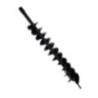 Orezen 4-Inch Mild Steel Black Double Layer Earth Auger Drill Bit EADB-DL 4