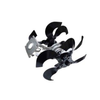 Orezen 28mm Alloy Steel Black & Silver Tiller AttachmentBC TA 28-6 image-2
