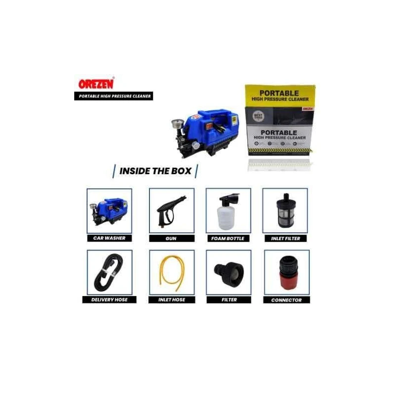 Orezen 2HP 120 Bar Portable Car WasherCW 80BAR image-4