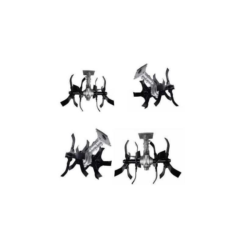 Orezen 26mm 10.5-Inch Alloy Steel Black & Silver Tiller AttachmentBC TA 26-4 image-2