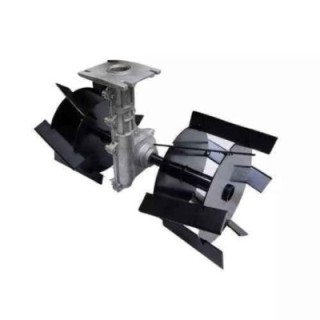 Orezen 28mm 12.5-Inch Alloy Steel Black & Silver Tiller AttachmentBC TA 28-3 image-1
