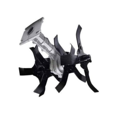 Orezen 28mm 10.5-Inch Alloy Steel Black & Silver Tiller AttachmentBC TA 28-4 image-3