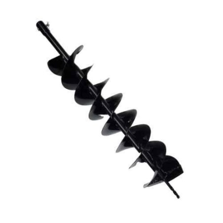 Orezen 6-Inch Mild Steel Black Double Layer Earth Auger Drill BitEADB-DL 6 image-1
