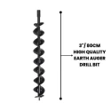 Orezen 3-Inch Mild Steel Black Double Layer Earth Auger Drill BitEADB-DL 3 image-1