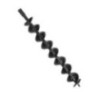 Orezen 3-Inch Mild Steel Black Double Layer Earth Auger Drill Bit EADB-DL 3