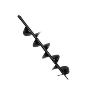 Orezen 4-Inch Mild Steel Black Single Layer Earth Auger Drill BitEADB 4 image-1