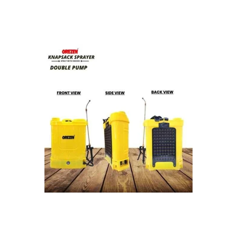 Orezen 16L 12V Double Pump Knapsack Battery SprayerKS 102 image-2