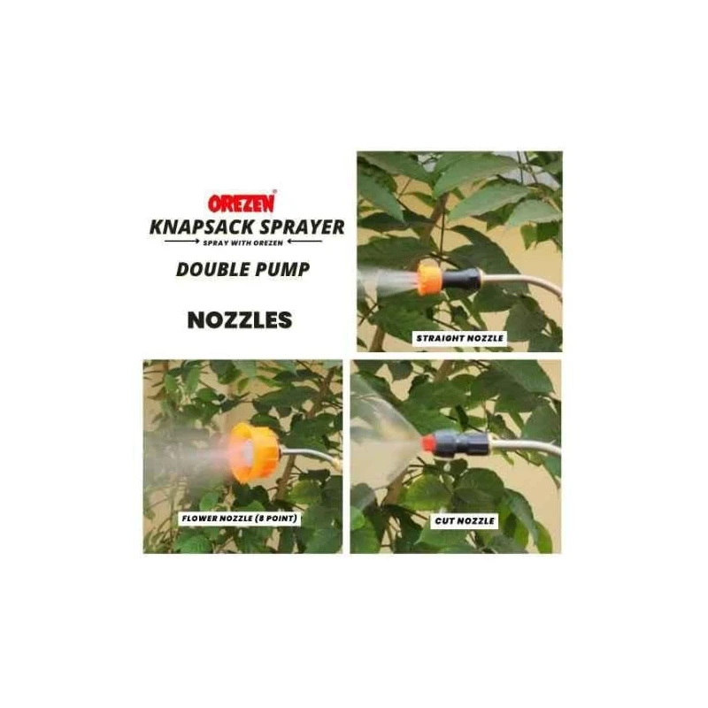 Orezen 16L 12V Double Pump Knapsack Battery SprayerKS 102 image-5