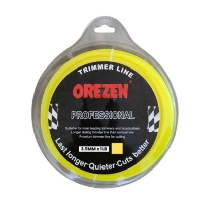 Orezen 3mm Polypropylene Heavy Duty Square Shaped Trimmer Line for Brush CutterTLS 102 image-1