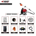 Orezen 2.2HP 52cc 2-Stroke Portable Crop Harvester Brush CutterSBC 52CC BP image-4