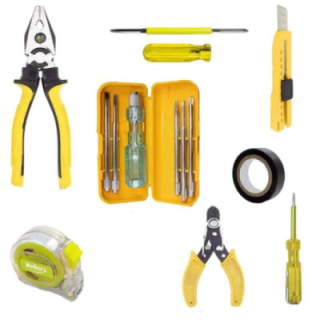 Walkers 8 Pieces DIY Hand Tools Kit WKCB098 image-1