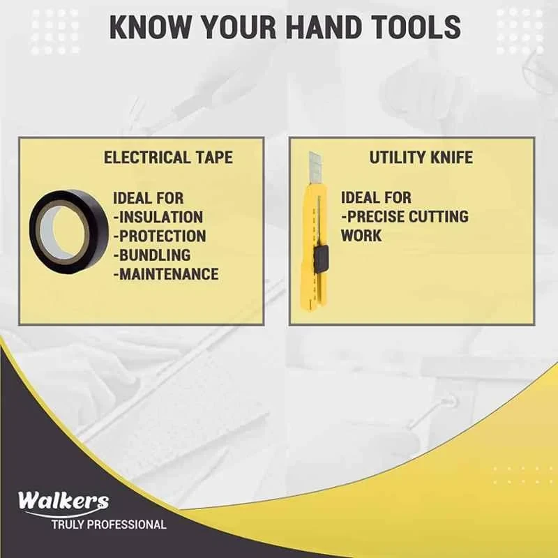 Walkers 8 Pieces DIY Hand Tools Kit WKCB098 image-3