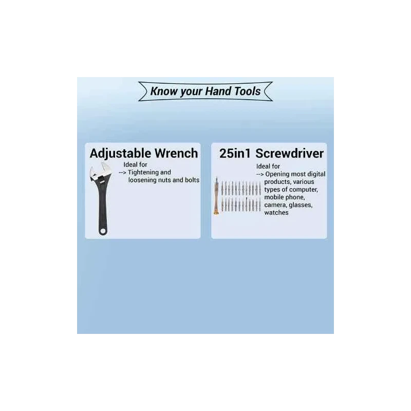 Walkers 34 Pieces Hand Tool Kit WK0036 image-4