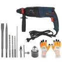Walkers 1200W 26mm Rotary Hammer Drill WKFC017 with 5 Bits 13mm Chuck and Gloves image-2