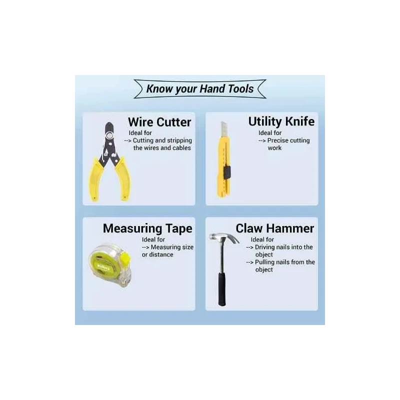 Walkers Hand Tool Kit 8 Pcs WK0034 image-1