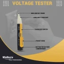 Walkers 90-1000V Non Contact Voltage Tester Pocket Pen Continuity Tester WKCB154 image-2