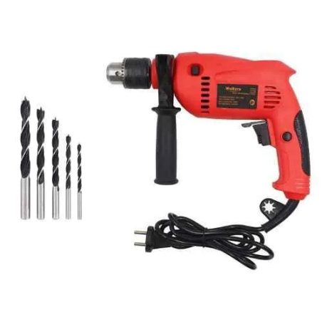 Walkers 700W 13mm Drill Machine WKCB172 with 5 Pcs Wood Drill Bits image-1