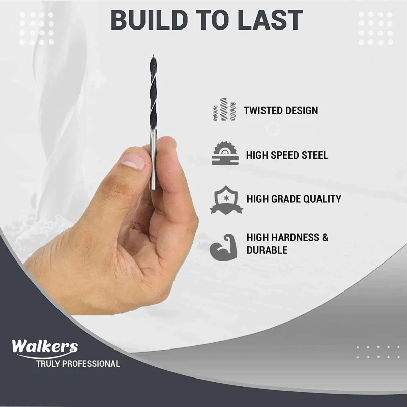 Walkers 700W 13mm Drill Machine WKCB172 with 5 Pcs Wood Drill Bits image-4