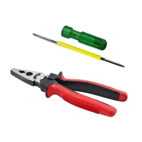 Walkers 8 Inch Combination Lineman Plier 2 in 1 Phillips Screwdriver WKCB130 image-1