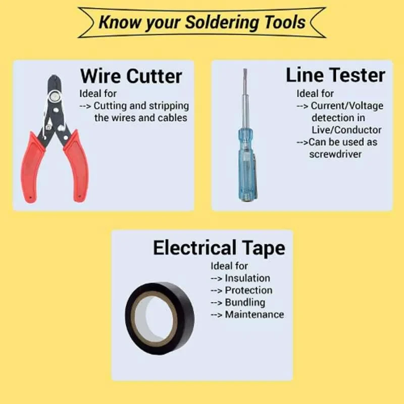 Walkers 10 Pcs Tool Kit WK0038 Power and Hand Tools image-3