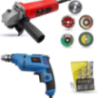Walkers 800W Angle Grinder 500W 10mm Drill Machine 5 Pcs Wheel 9 Pcs Drill Bits Combo WKCB447