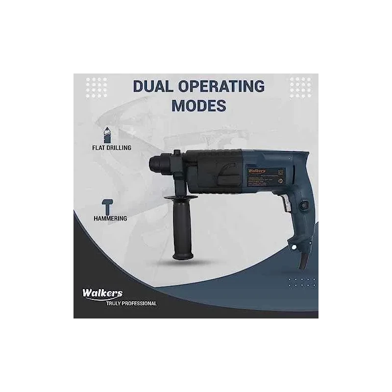 Walkers 750W Forward Reverse Hammer Drill WKCB347 with 3 Bits