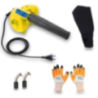 Walkers 850W 18000rpm Electric Air Blower WKFC013 with Air Blowing Pipe Dust Bag Carbon Brush Gloves