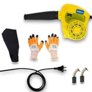 Walkers 800W 17000rpm Electric Air Blower WKFC011 with Air Blowing Pipe Dust Bag Carbon Brush Gloves image-3