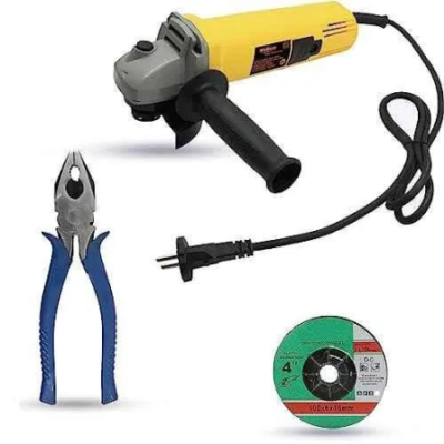 Walkers 800W 4 Inch Angle Grinder with Grinding Wheel and 8 Inch Plier WKCB452 image-5