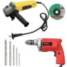 Walkers 800W Angle Grinder 500W 10mm Drill Machine Grinding Wheel 5 Pcs Drill Bits Combo WKCB421