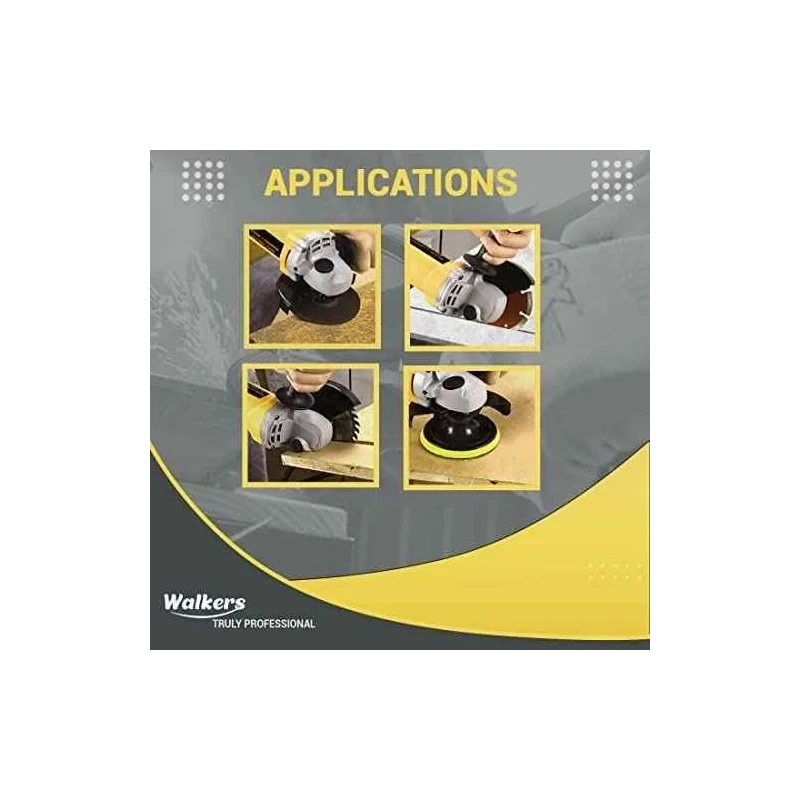 Walkers 800W Angle Grinder 700W 13mm Drill Machine 5 Pcs Wheel 5 Pcs Drill Bits Combo WKCB437 image-2