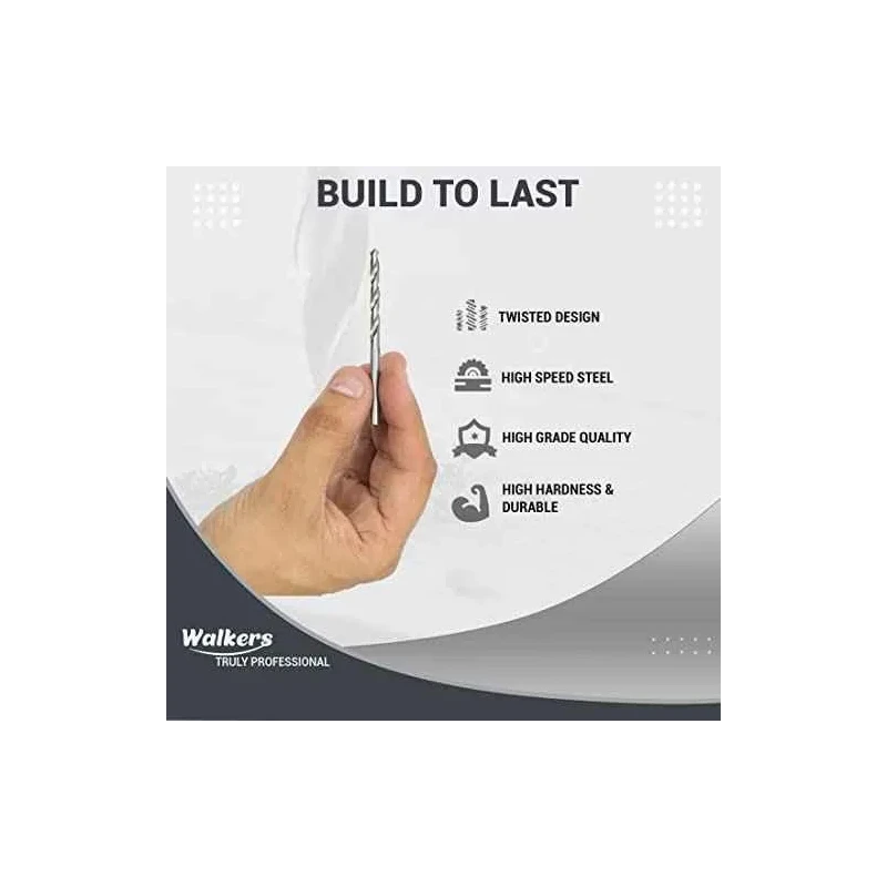 Walkers 800W Angle Grinder 500W 10mm Drill Machine 5 Pcs Wheel 5 Pcs Drill Bits Combo WKCB441 image-5