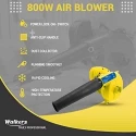 Walkers 800W Yellow Electric Air Blower WKCB291 with Carbon Brushes Gloves and 8 inch Plier image-4