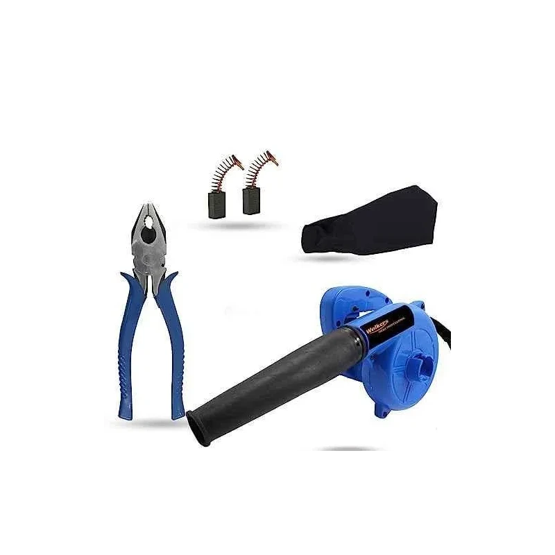 Walkers 800W Electric Air Blower with Carbon Brushes Gloves 8 inch Plier WKCB213 image-2