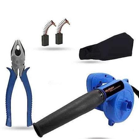 Walkers 800W Electric Air Blower with Carbon Brushes Gloves 8 inch Plier WKCB213 image-2