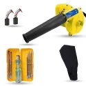 Walkers 800W Yellow Electric Air Blower with Carbon Brushes 5 in 1 Screwdriver WKCB235 image-1
