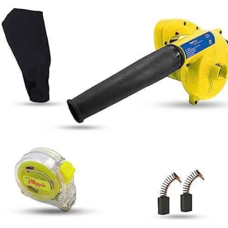 Walkers 800W Plastic Yellow Air Blower WKCB230 with Carbon Brushes and Measuring Tape image-1