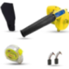 Walkers 800W Plastic Yellow Air Blower WKCB230 with Carbon Brushes and Measuring Tape