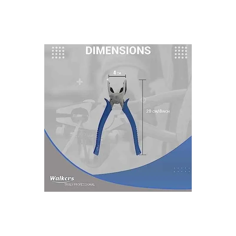 Walkers 800W Electric Air Blower WKCB310 Carbon Brushes Gloves 8 Inch Plier image-2