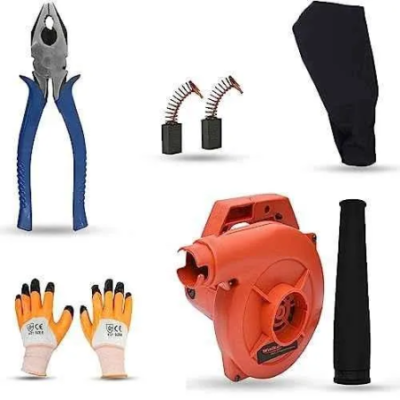Walkers 800W Electric Air Blower WKCB310 Carbon Brushes Gloves 8 Inch Plier image-3