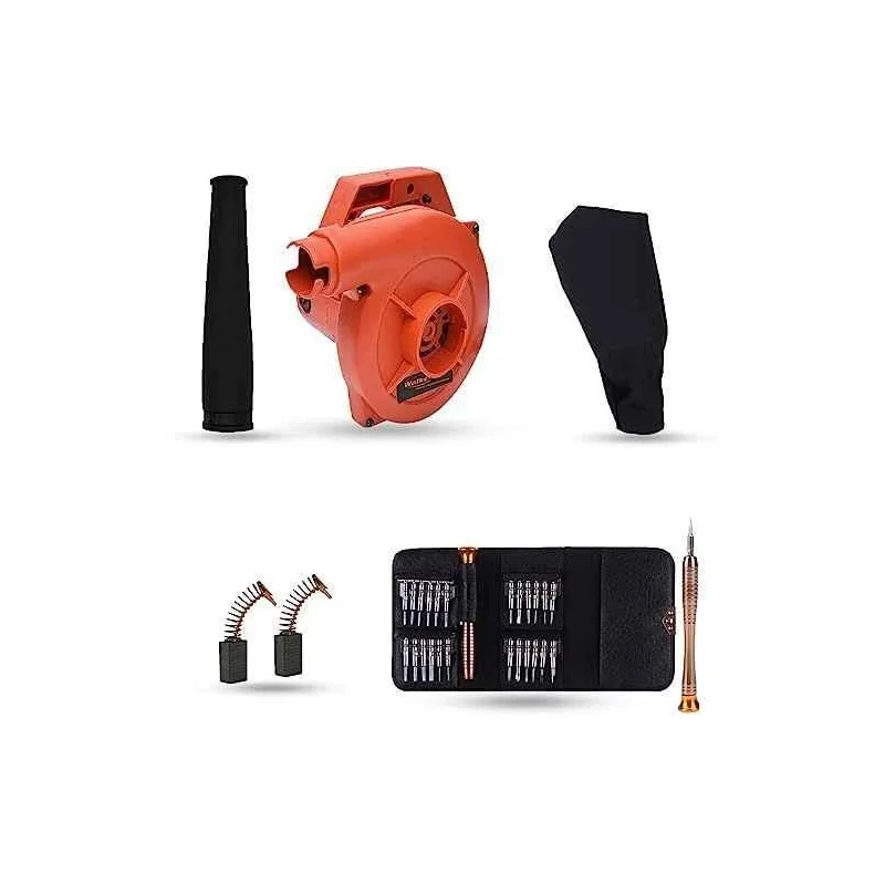 Walkers 800W Plastic Red Electric Air Blower WKCB257 25 in 1 Screwdriver with Carbon Brushes image-5