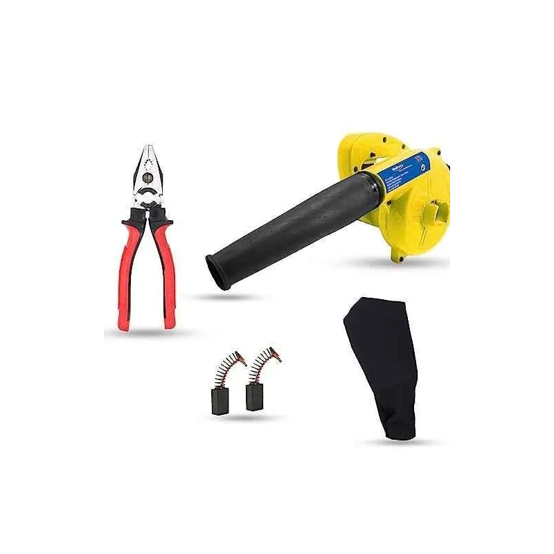 Walkers 800W Yellow Electric Air Blower WKCB232 with Carbon Brushes and 8 Inch Plier image-1