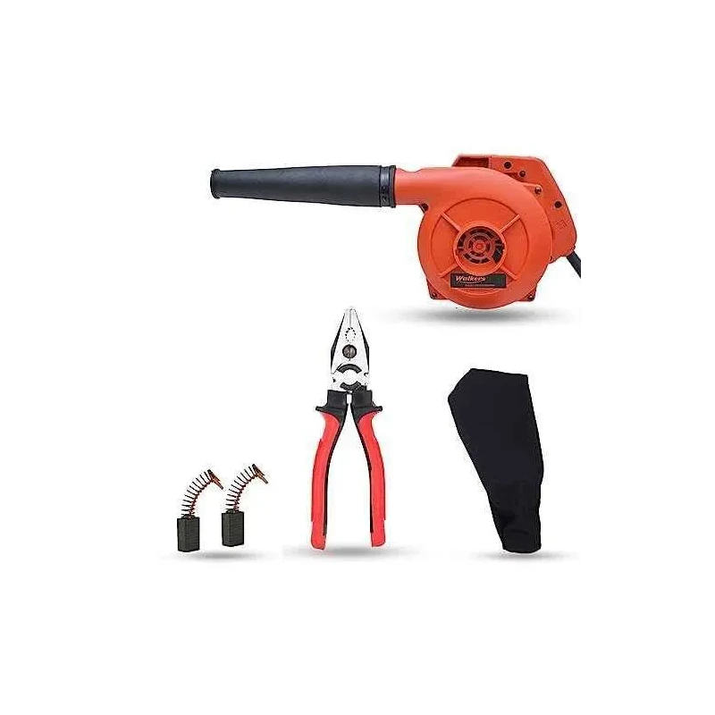Walkers 800W Red Electric Air Blower Model WKCB252 Carbon Brushes 8 Inch Plier image-1