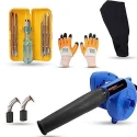 Walkers 800W Blue Electric Air Blower WKCB274 with Carbon Brushes Gloves and 5 in 1 Screwdriver image-4
