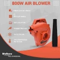 Walkers 800W Plastic Red Electric Air Blower WKCB307 with Carbon Brushes Gloves Measuring Tape image-2