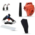 Walkers 800W Plastic Red Electric Air Blower WKCB245 with Carbon Brushes Glue Gun 5 Pcs Glue Sticks image-2