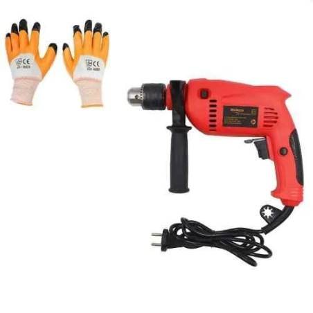 Walkers 700W 13mm Drill Machine WKCB176 with Safety Gloves Combo image-2