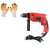 Walkers 700W 13mm Drill Machine WKCB176 with Safety Gloves Combo